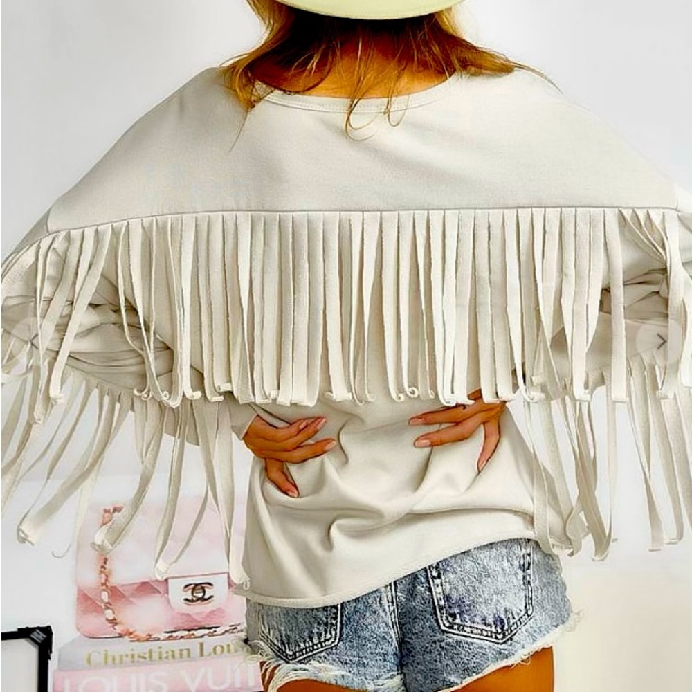 Fringe Sweatshirt